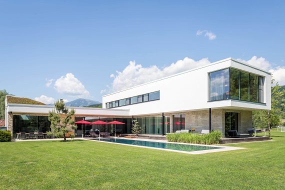 architectura photography blue skies